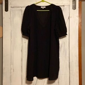 BB Dakota Steve Madden shift black dress